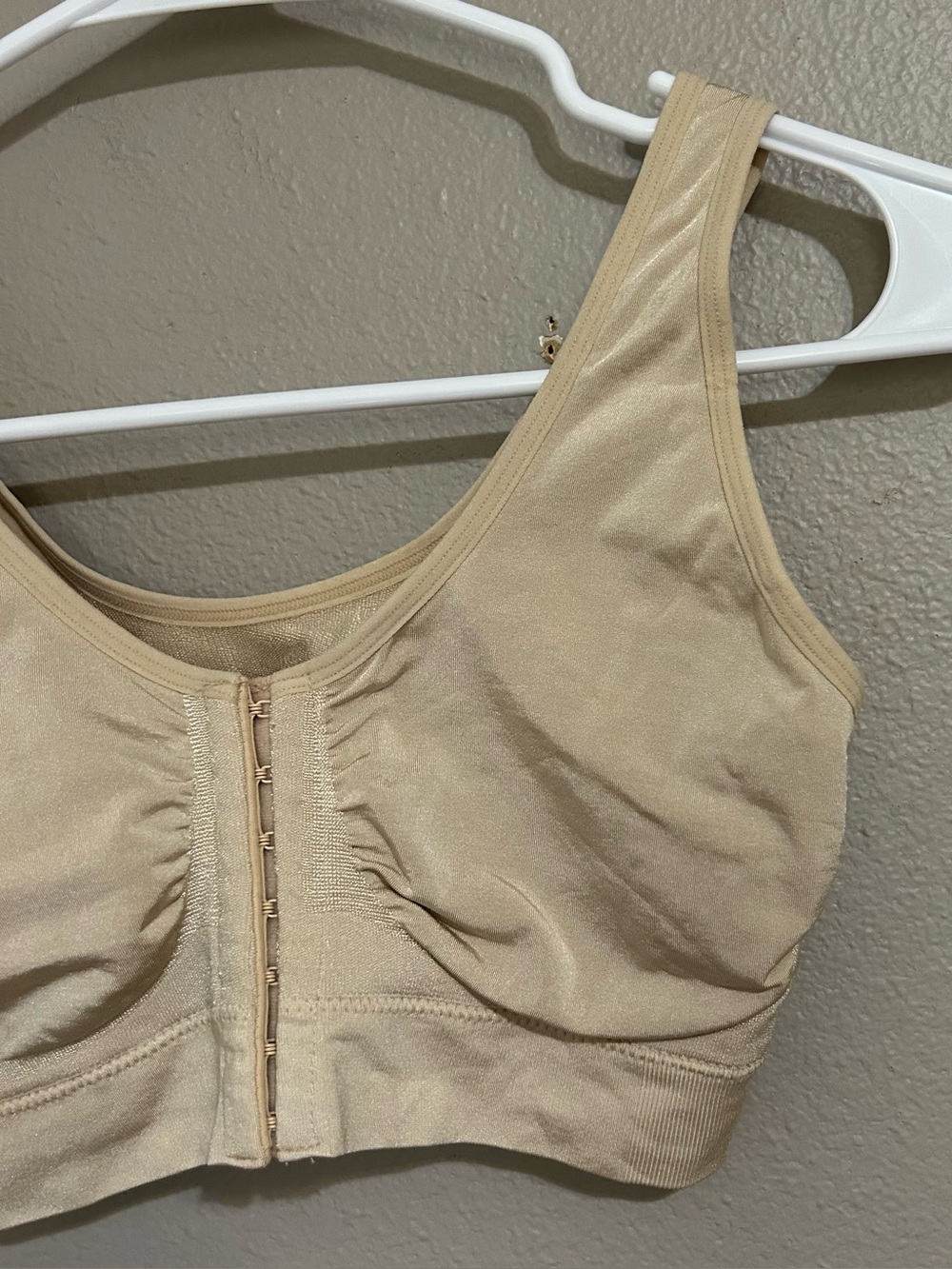 Wacoal B-Smooth Neutral Front Closure Seamless Wire Free Bra Women’s Size 38 - Picture 5 of 9